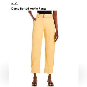 ALC Darcy Belted Ankle Pant